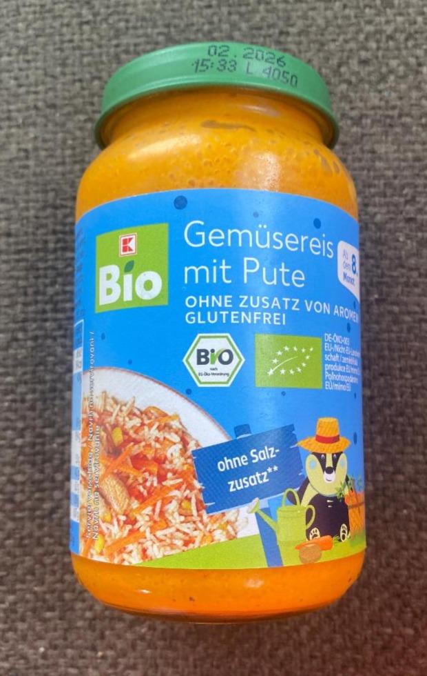 Fotografie - Gemüsereis mit Pute K-Bio