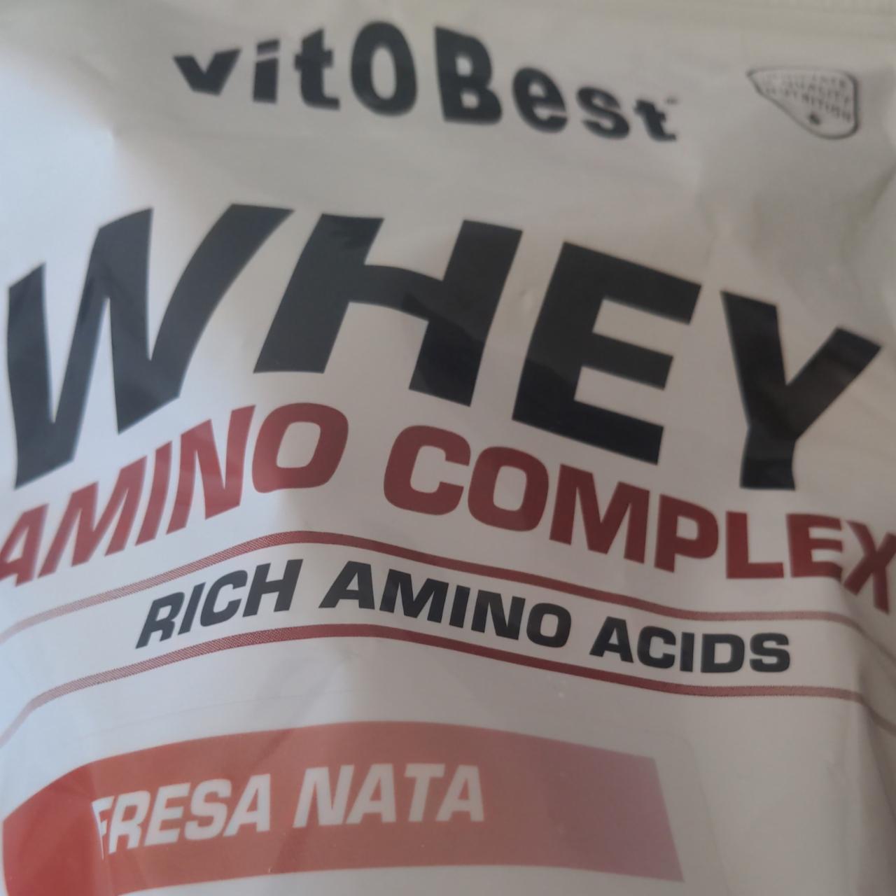 Fotografie - Whey Amino Complex Fresa nata Vitobest