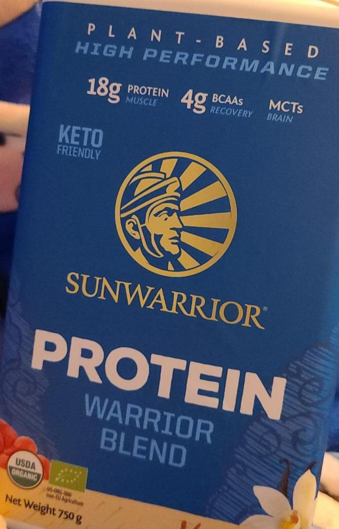 Fotografie - blend organic protein Vanilla Sunwarrior