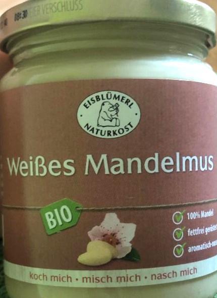 Fotografie - Weibes mandelmus bio Eisblümerl naturkost