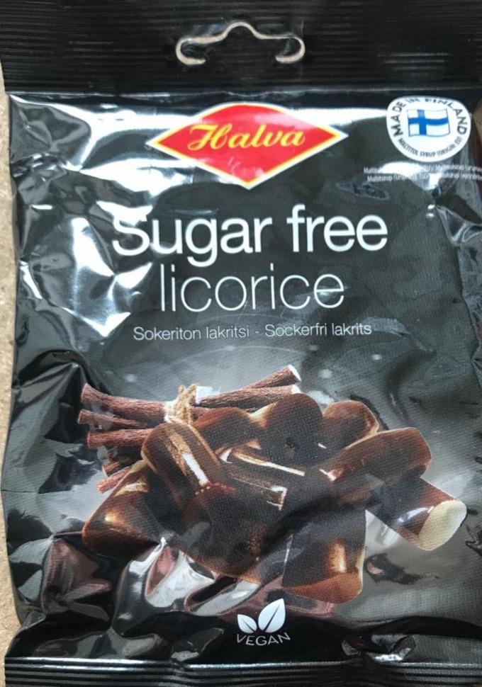 Fotografie - sugar free licorice Halva