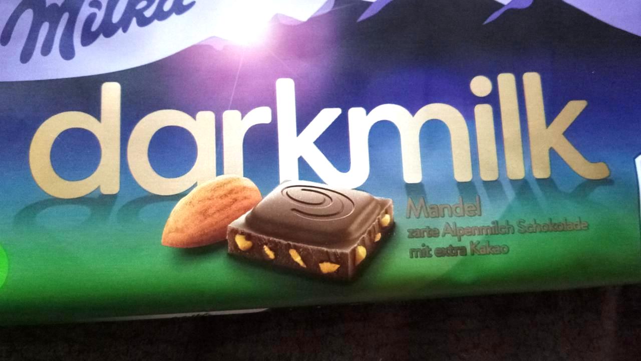 Fotografie - Darkmilk mandel Milka