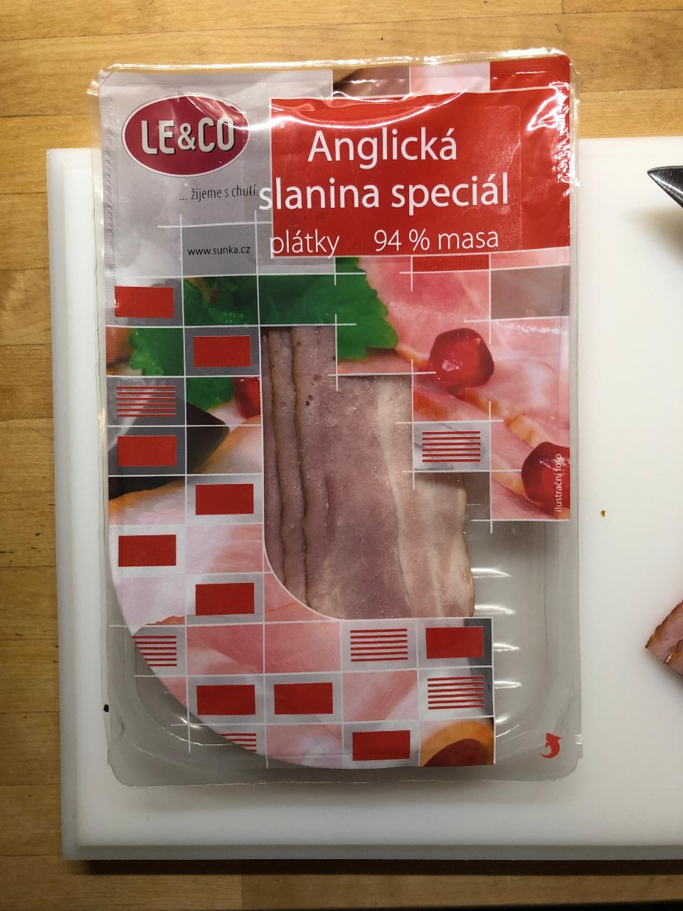 Fotografie - Anglická slanina speciál Le & Co