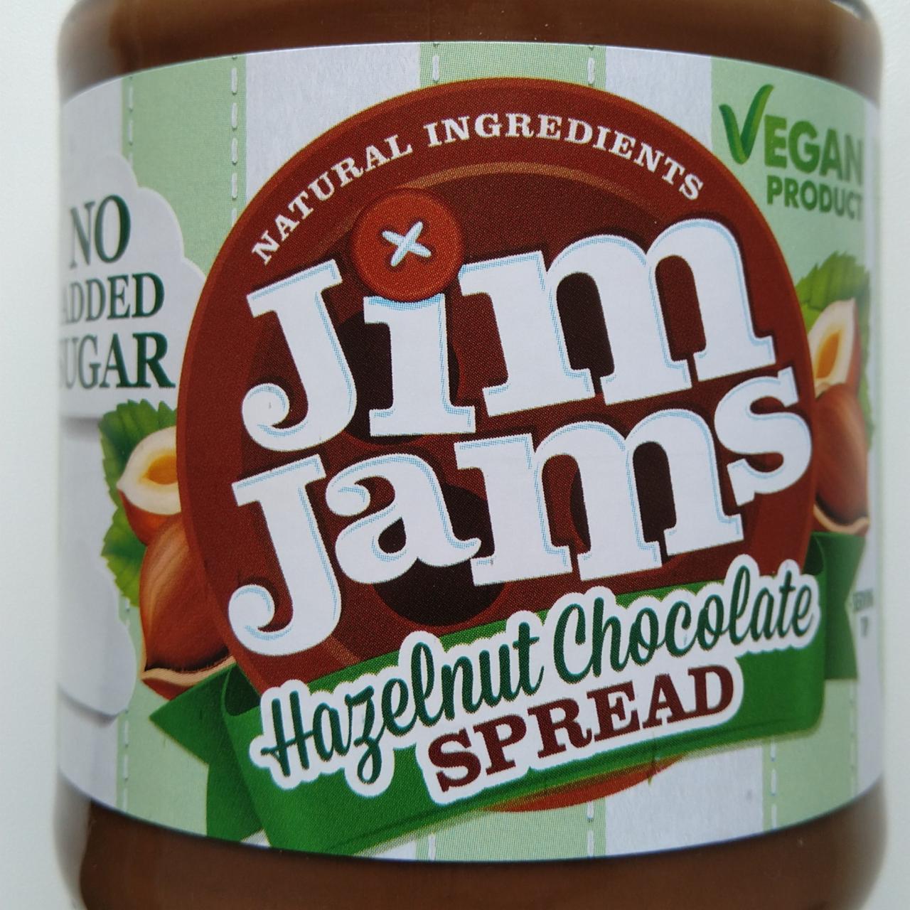 Fotografie - Hazelnut Chocolate Spread Vegan Jim Jams