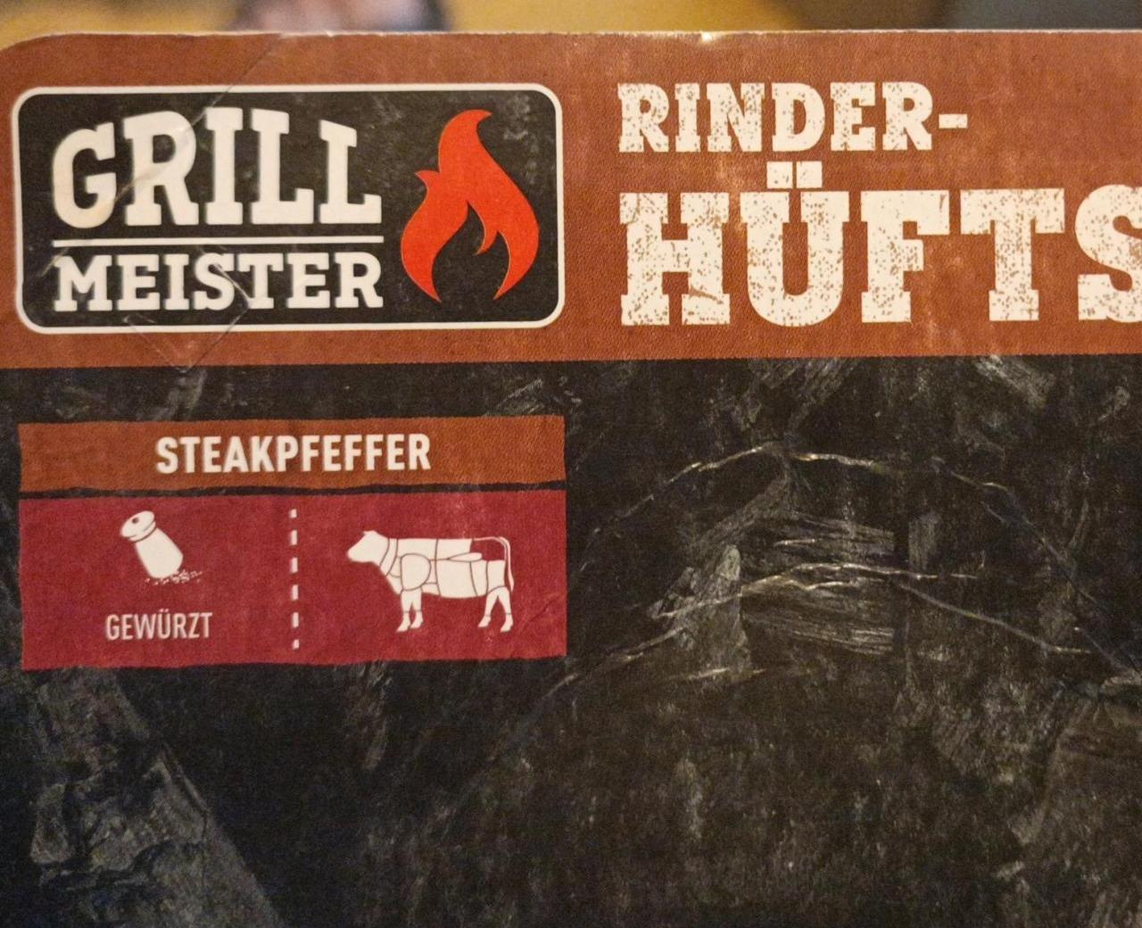 Fotografie - Rinder Hüftsteak Grill Meister