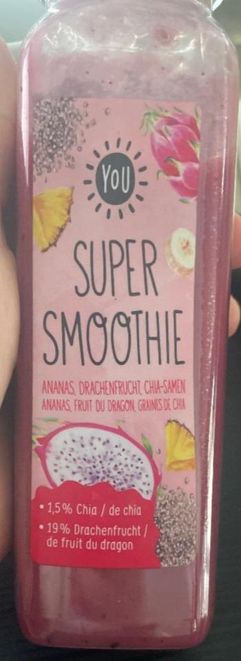 Fotografie - Super Smoothie Ananas Drachenfrucht Chia-Samen YOU