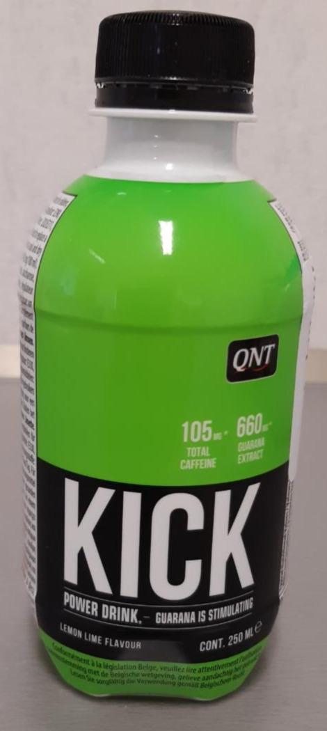 Fotografie - Kick Power Drink Lemon Lime QNT