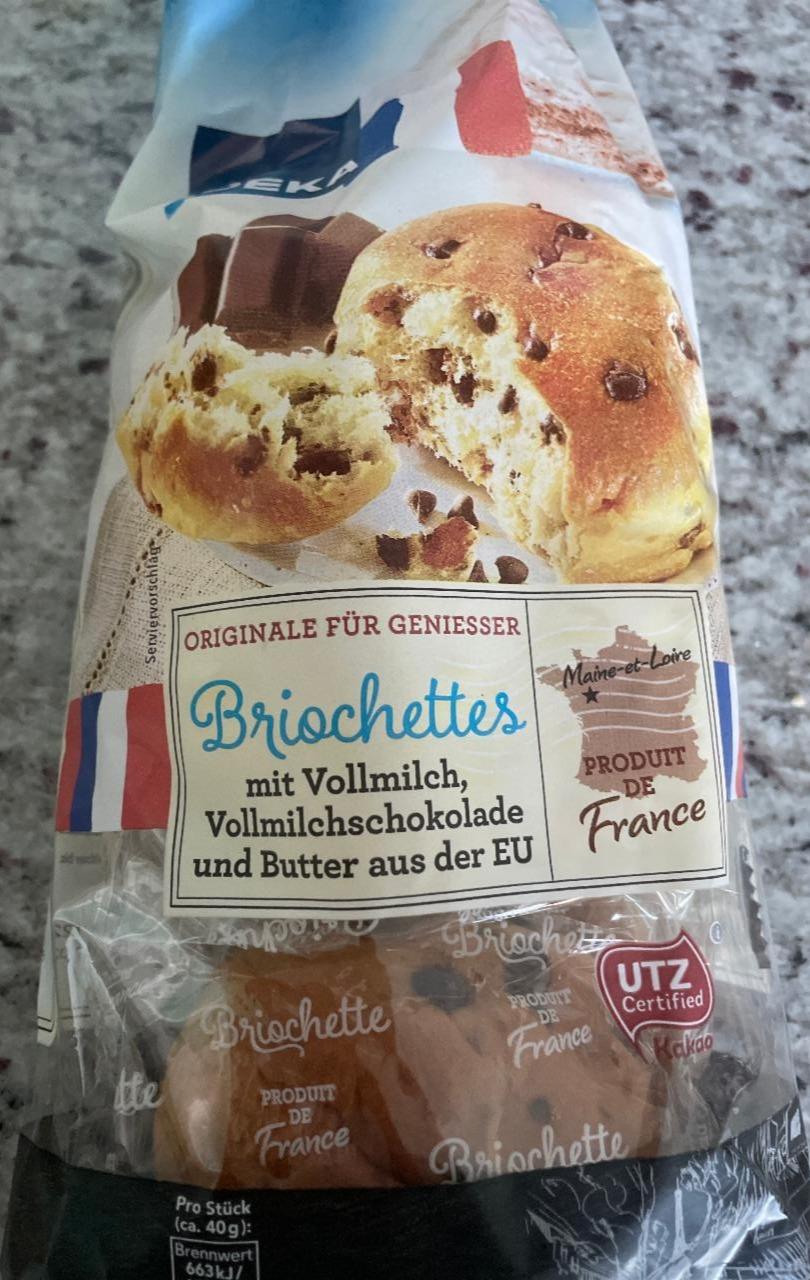 Fotografie - Briochettes mit Vollmilch Edeka