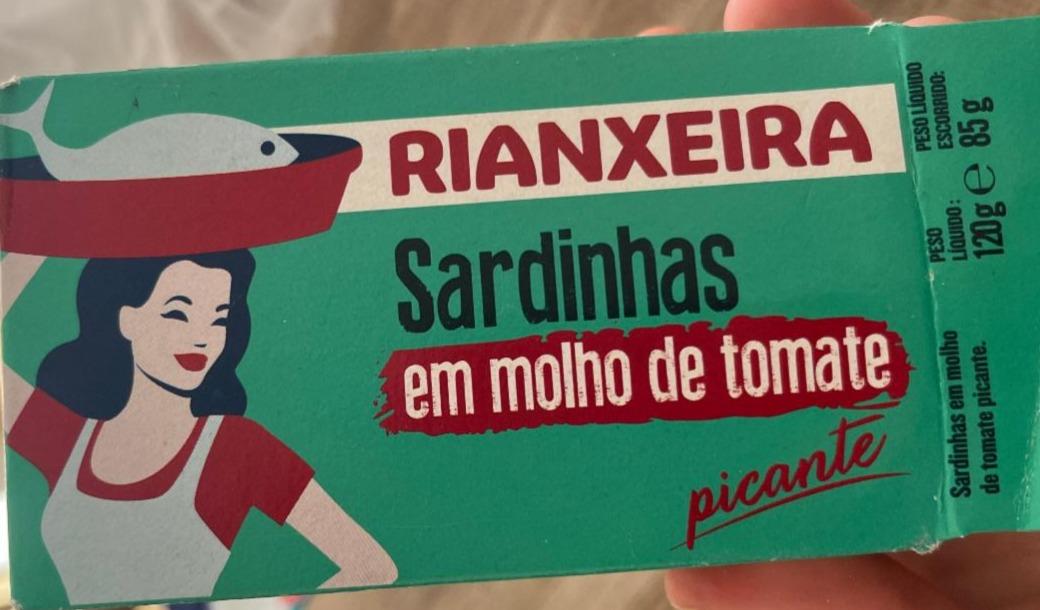 Fotografie - Sardinhas em molho de tomate picante Rianxeira