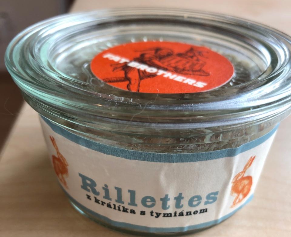 Fotografie - Rillettes z králíka s tymiánem Fat Brothers