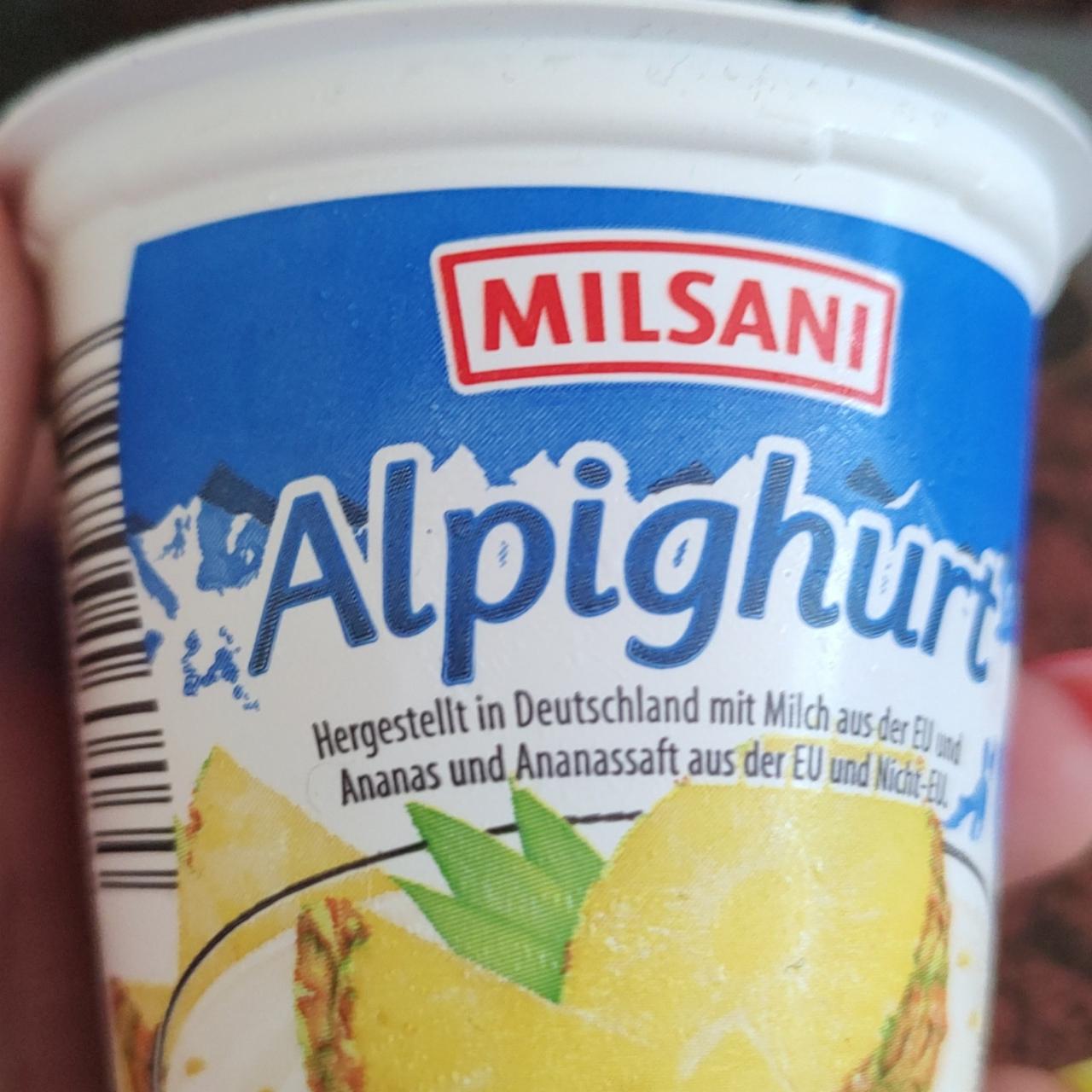 Fotografie - Alpighurt ananas Milsani