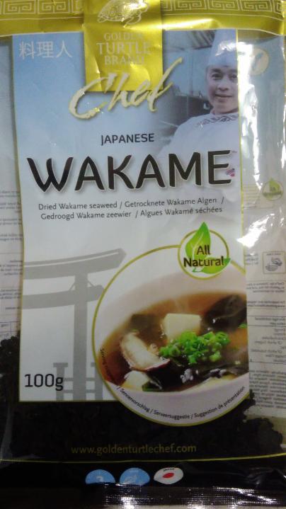 Fotografie - Wakame řasy sušené Golden Turtle brand Chef