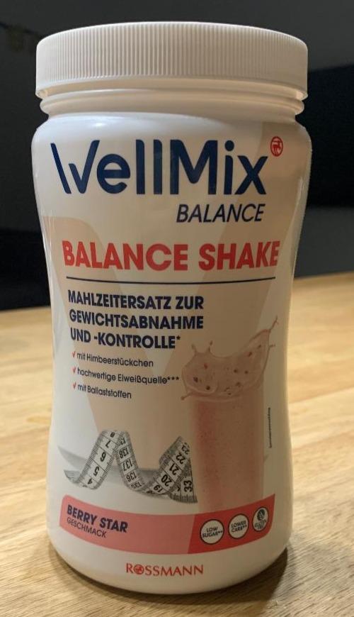 Fotografie - Balance shake berry star WellMix