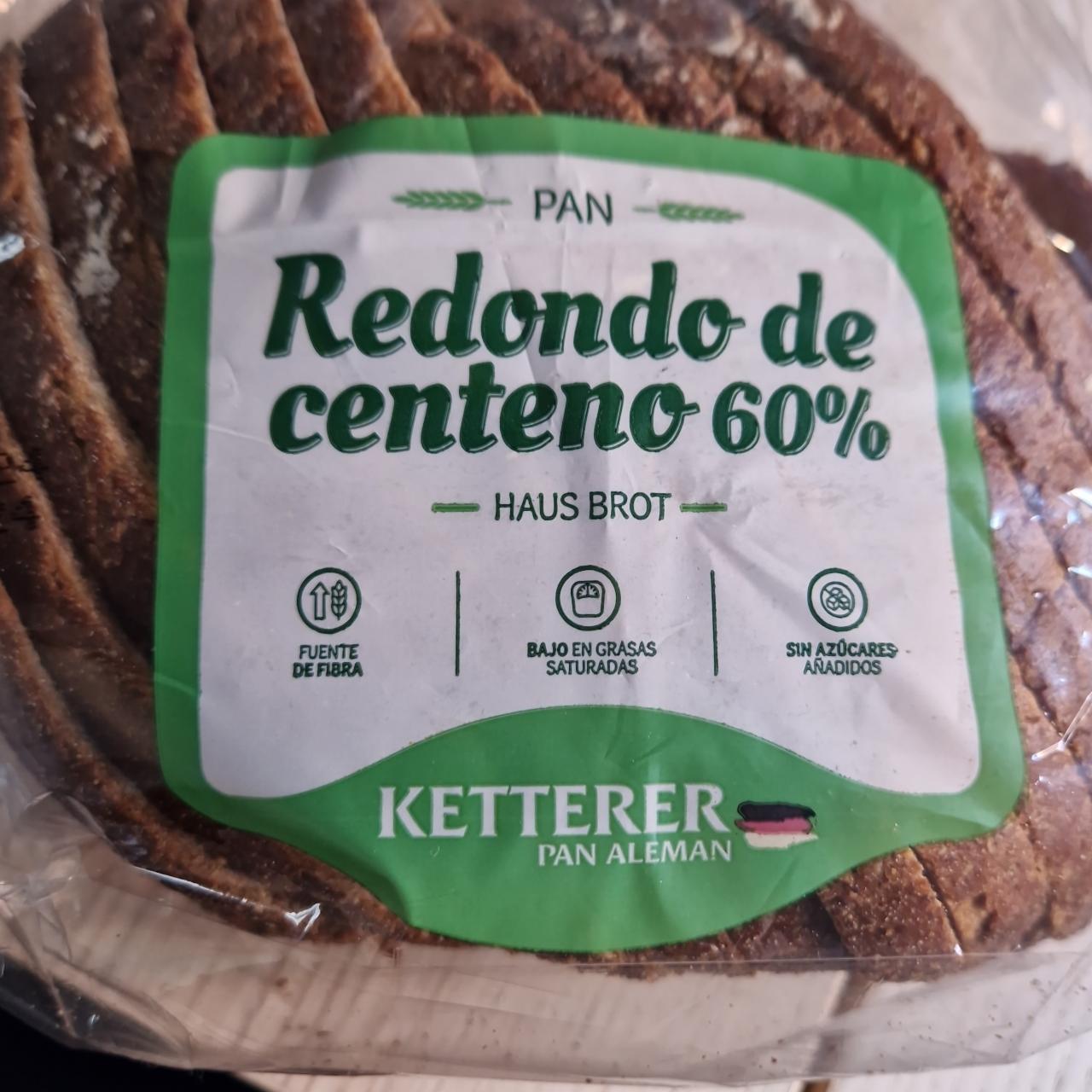 Fotografie - Redondo de centeno 60% Haus Brod Ketterer