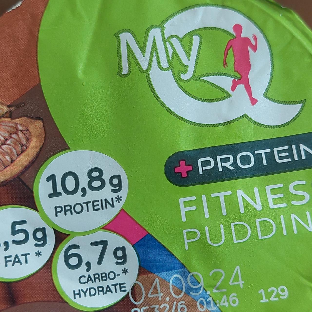 Fotografie - +PROTEIN Fitness pudding chocolate MyQ