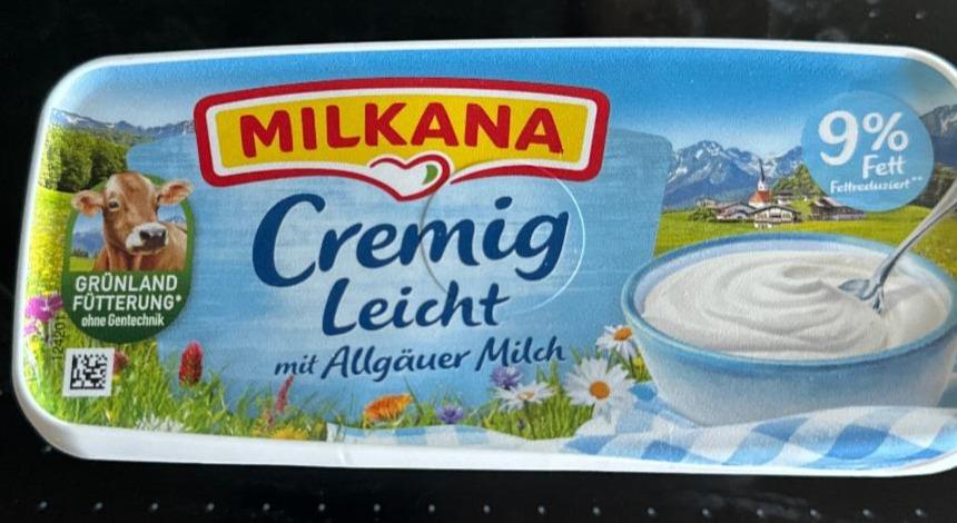 Fotografie - Sahne mit Allgäuer Milch Cremig Leicht Milkana