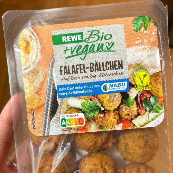 Fotografie - Falafel-bällchen vegan Rewe bio