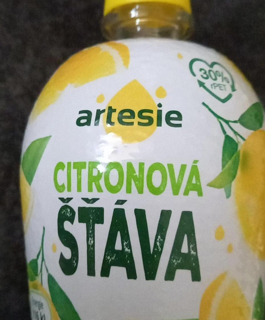 Fotografie - Citronová šťáva Artesie