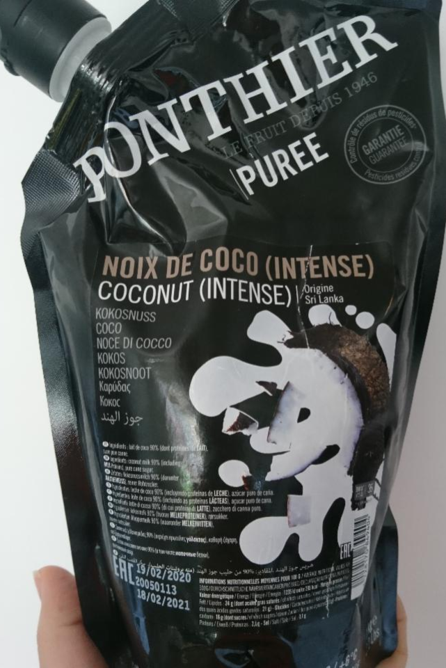 Fotografie - Purée de noix de coco Ponthier