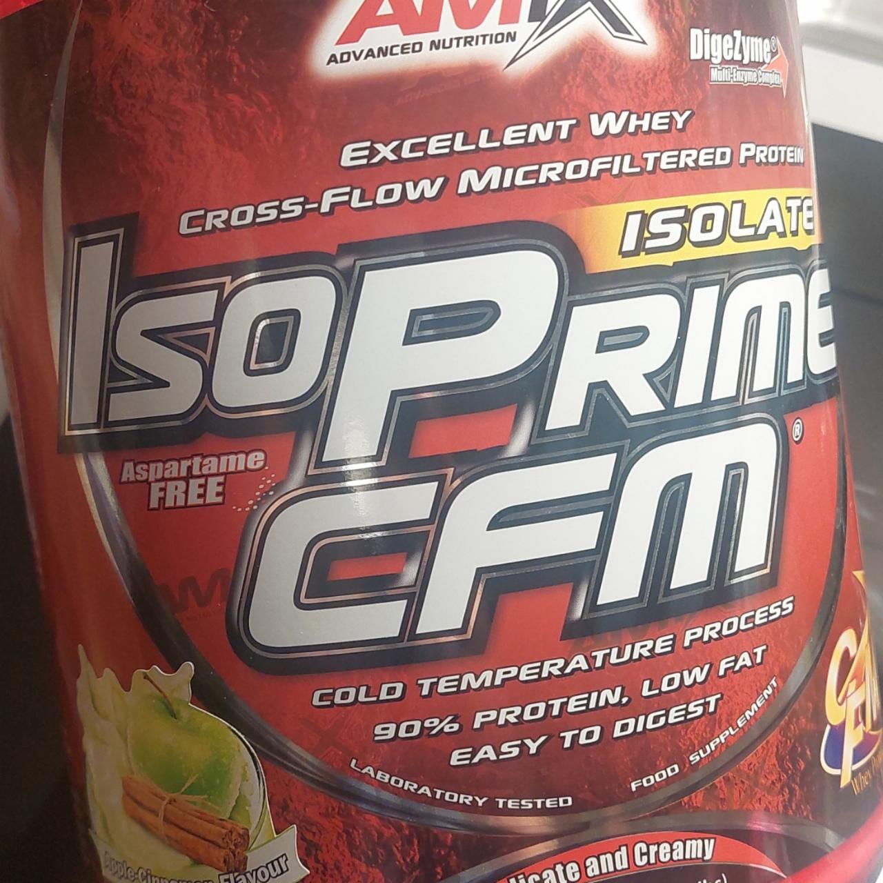 Fotografie - IsoPrime CFM apple-cinnamon flavour Amix advanced nutrition