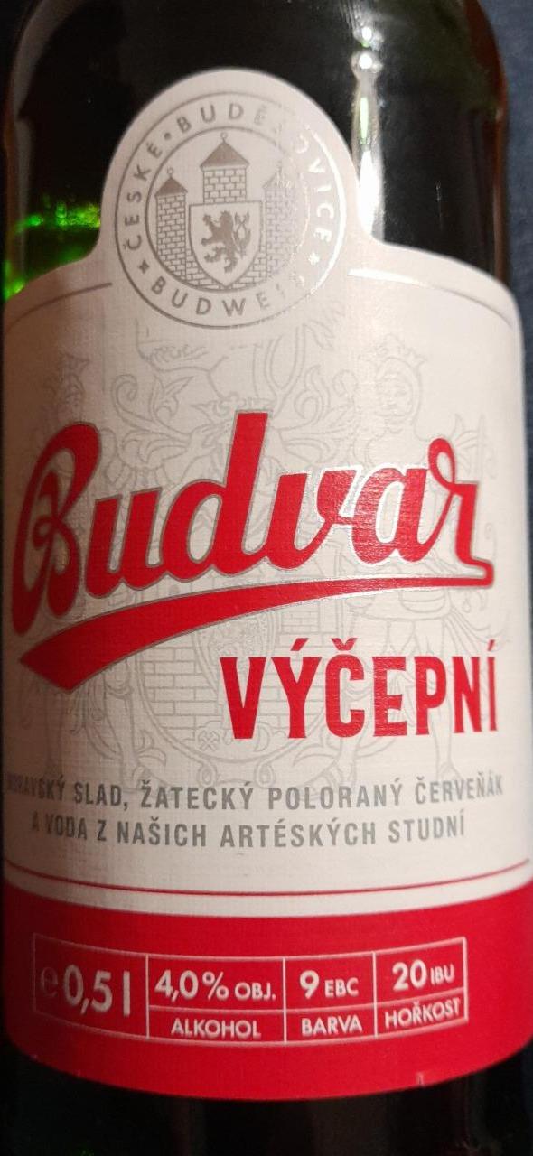 Fotografie - Budvar výčepní pivo 10⁰ Budweiser Budvar