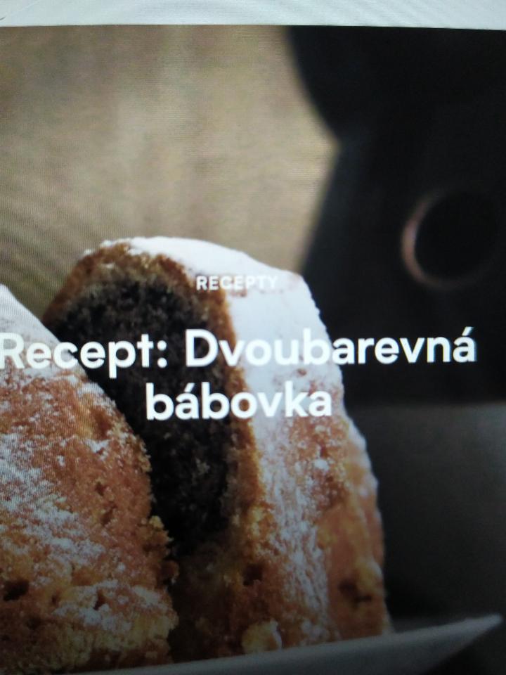 Fotografie - Dvoubarevná bábovka MyProtein