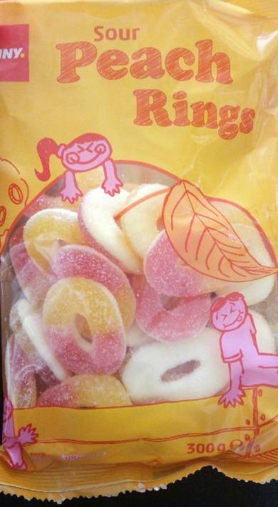 Fotografie - sour peach rings