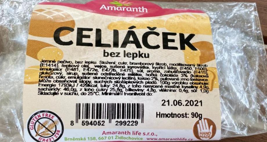 Fotografie - Celiáček bez lepku Amaranth