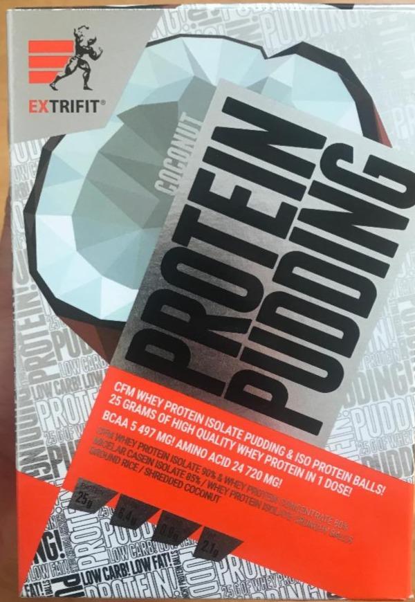 Fotografie - Protein pudding coconut Extrifit