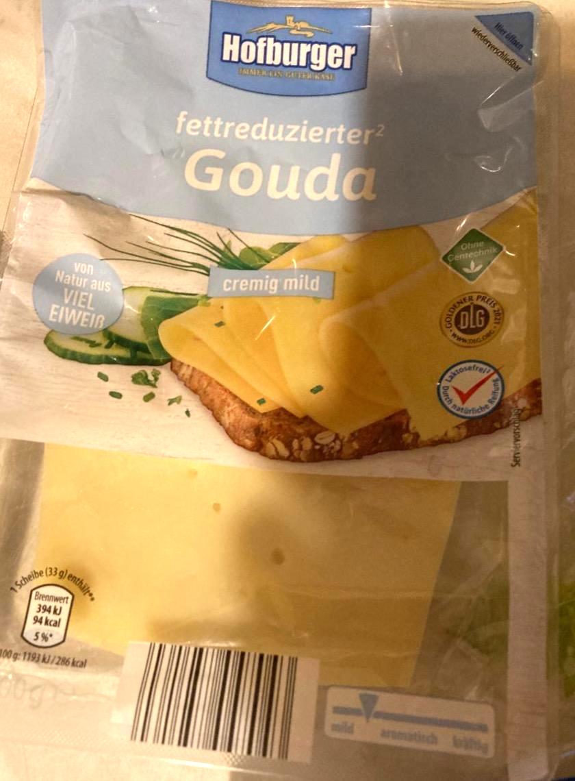 Fotografie - Gouda Mild 17% Fett Leckerrom