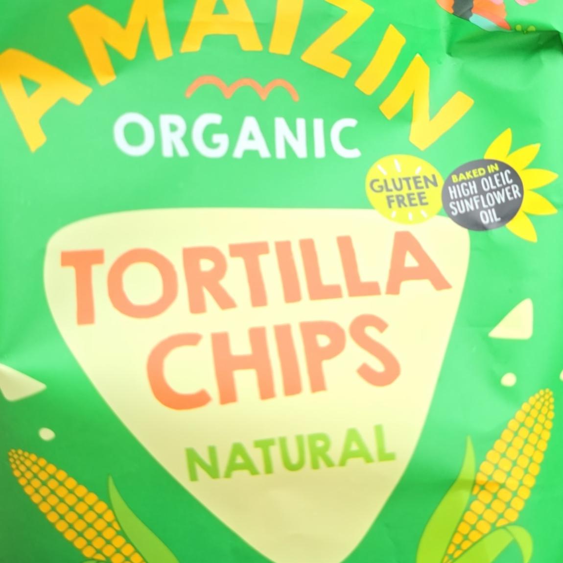 Fotografie - Tortilla chips natural Amaizin organic