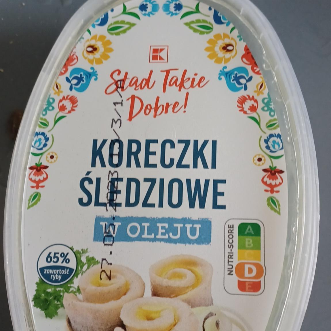 Fotografie - Koreczki śledziowe w oleju K-Stąd Takie Dobre