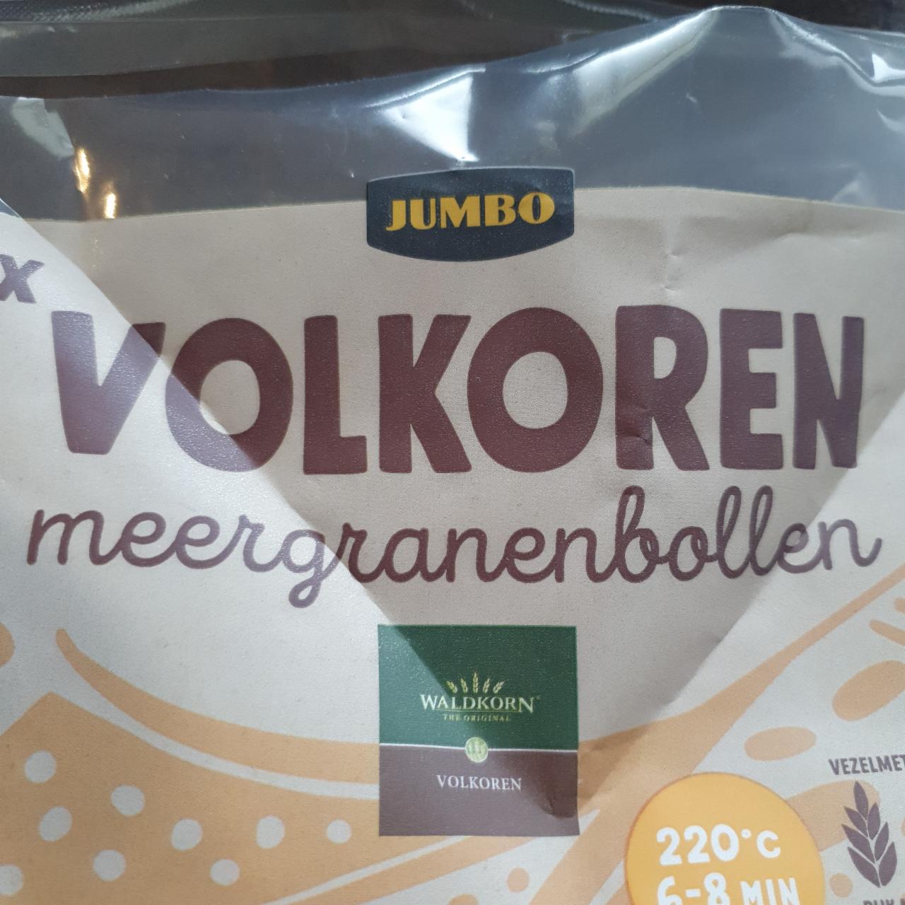 Fotografie - Volkoren Meergranenbollen Jumbo