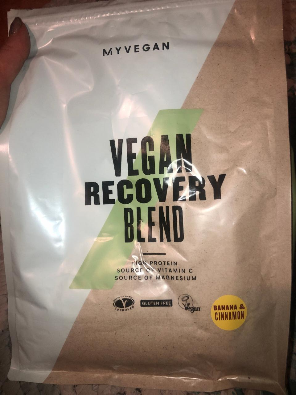 Fotografie - Vegan Recovery Blend Banana & Cinnamon MyVegan