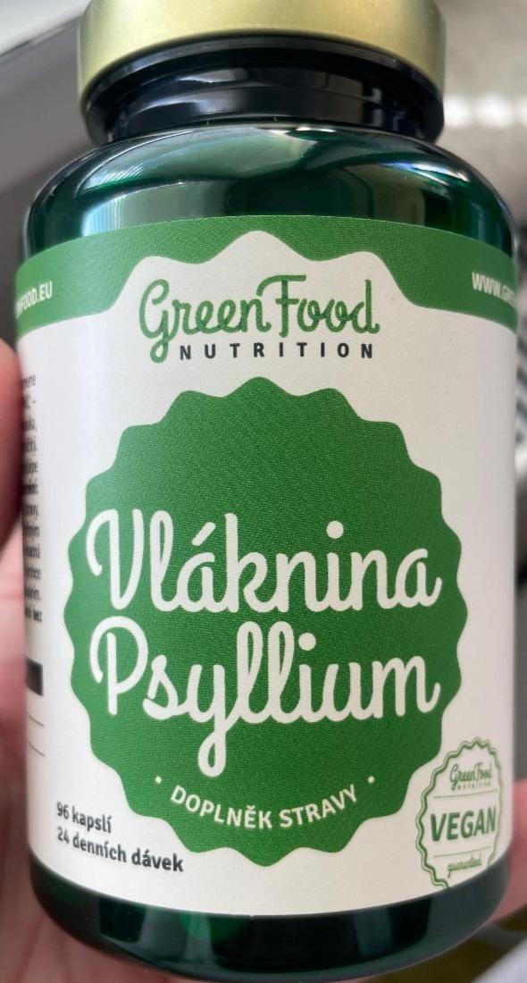 Fotografie - Vláknina psyllium Green Food nutrition