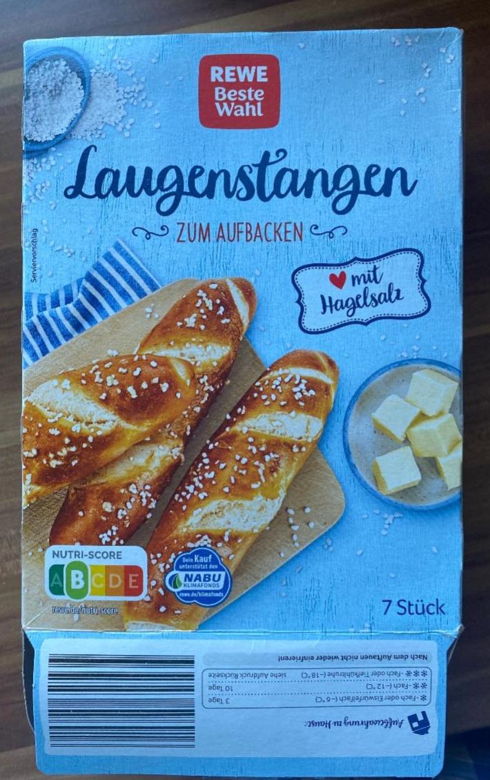 Fotografie - Laugenstangen zum Aufbacken REWE Beste Wahl