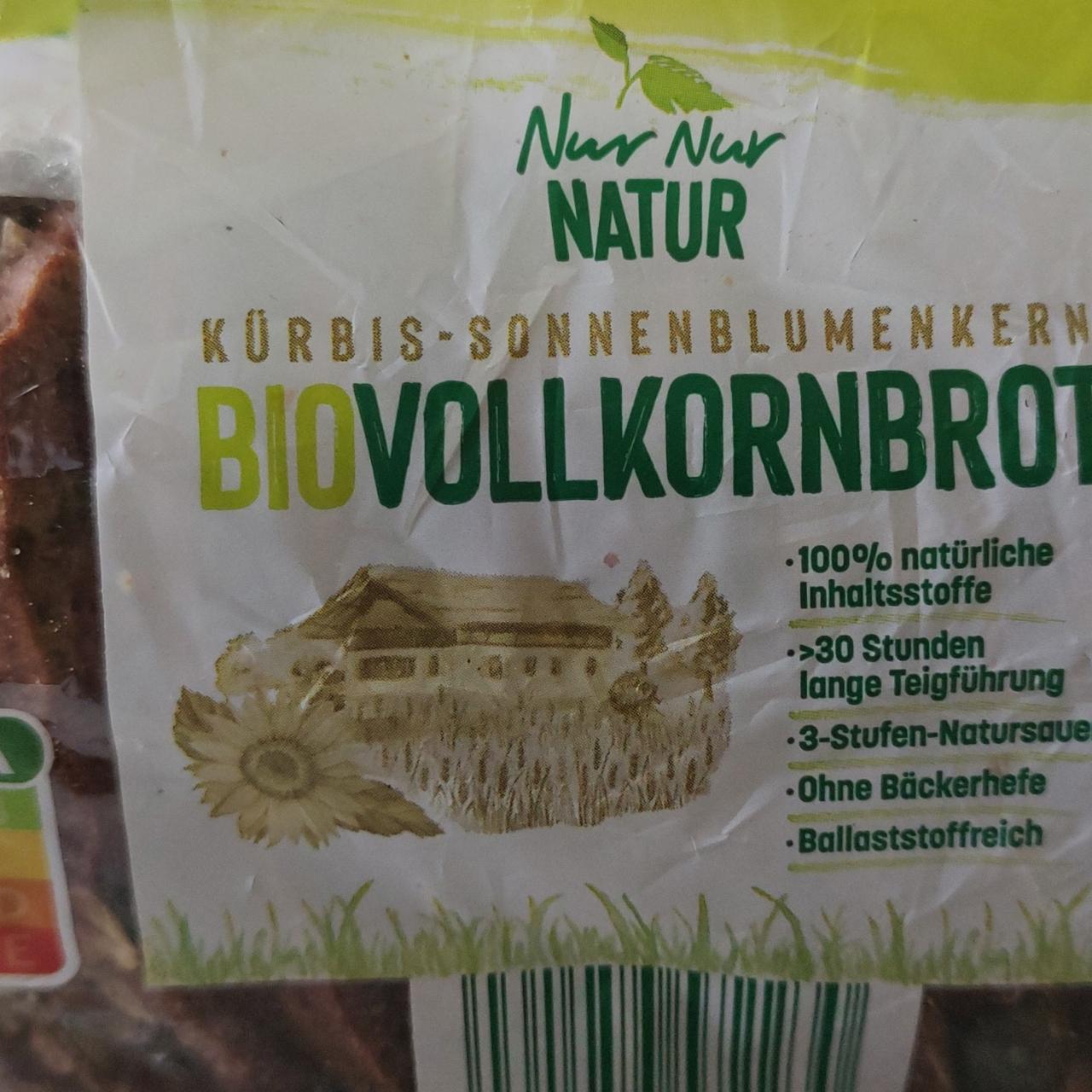 Fotografie - BioVollkornbrot Kürbis-Sonnenblumenkern Nur Nur Natur