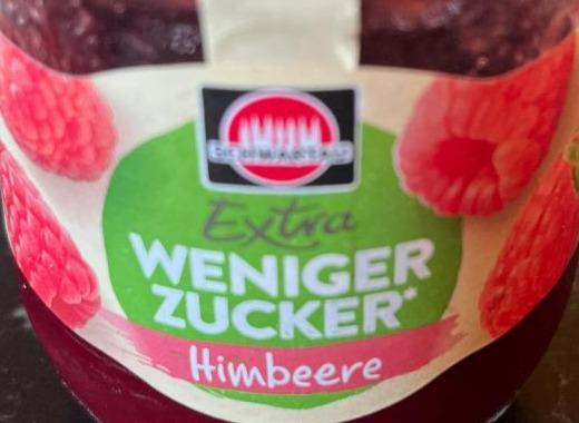 Fotografie - Extra weniger zucker Himbeere Schwartau