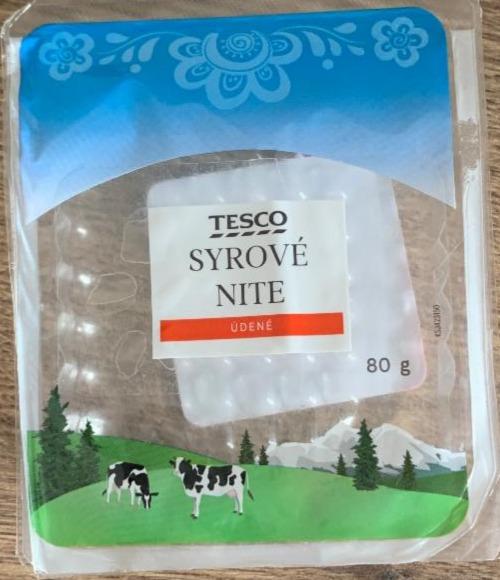 Fotografie - sýrové nitě uzené Tesco