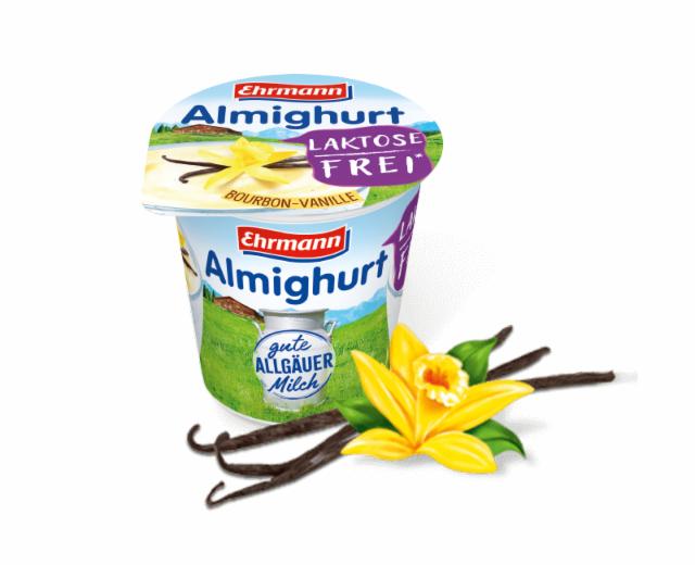 Fotografie - Almighurt Laktosefrei Bourbon-Vanille Ehrmann