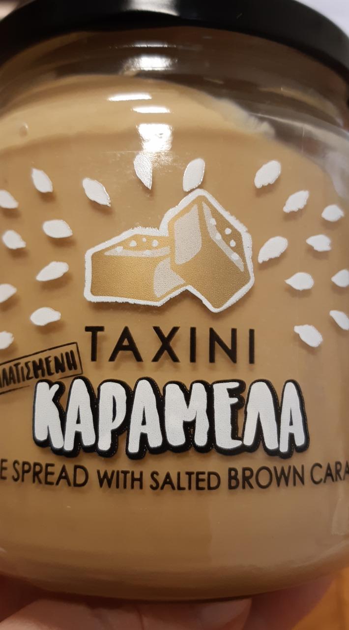 Fotografie - Tahini with Salted Brown Caramel Taxini