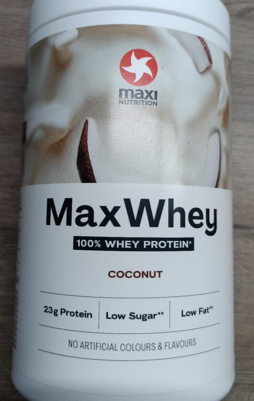 Fotografie - MaxWhey coconut Maxi nutrition