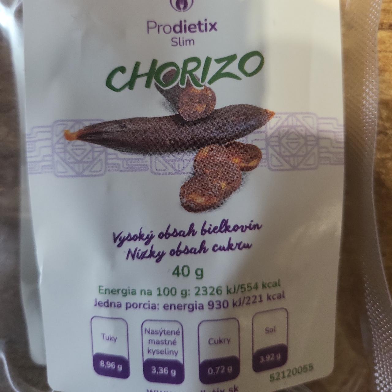 Fotografie - chorizo Prodietix