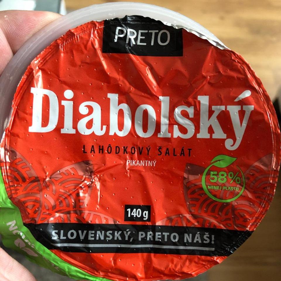 Fotografie - Diabolský lahôdkový šalát Preto