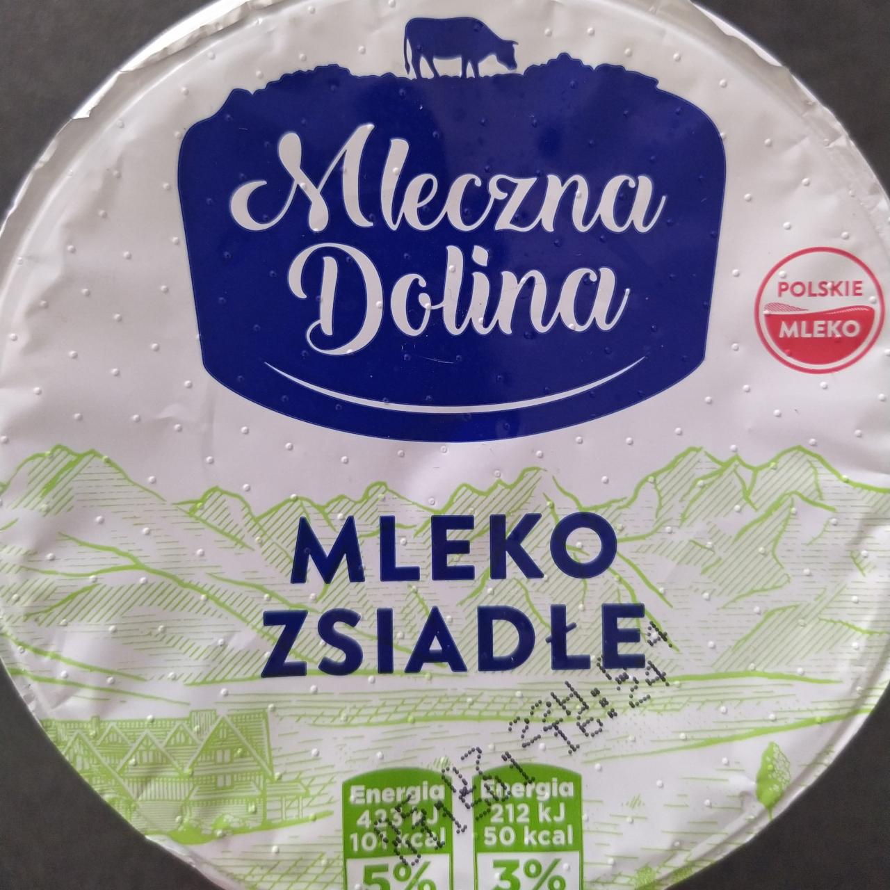 Fotografie - Zsiadłe mleko Mleczna dolina