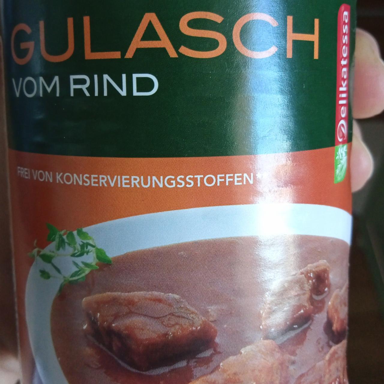 Fotografie - Gulasch vom Rind Delikatessa