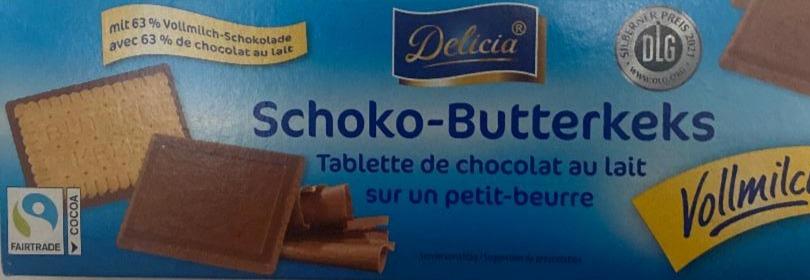 Fotografie - Schoko-butterkeks Vollmilch Delicia