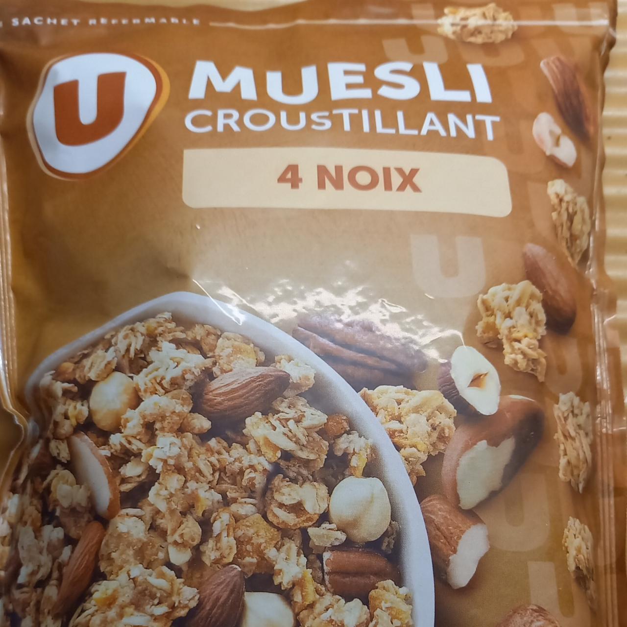 Fotografie - Muesli croustillant 4 Noix U