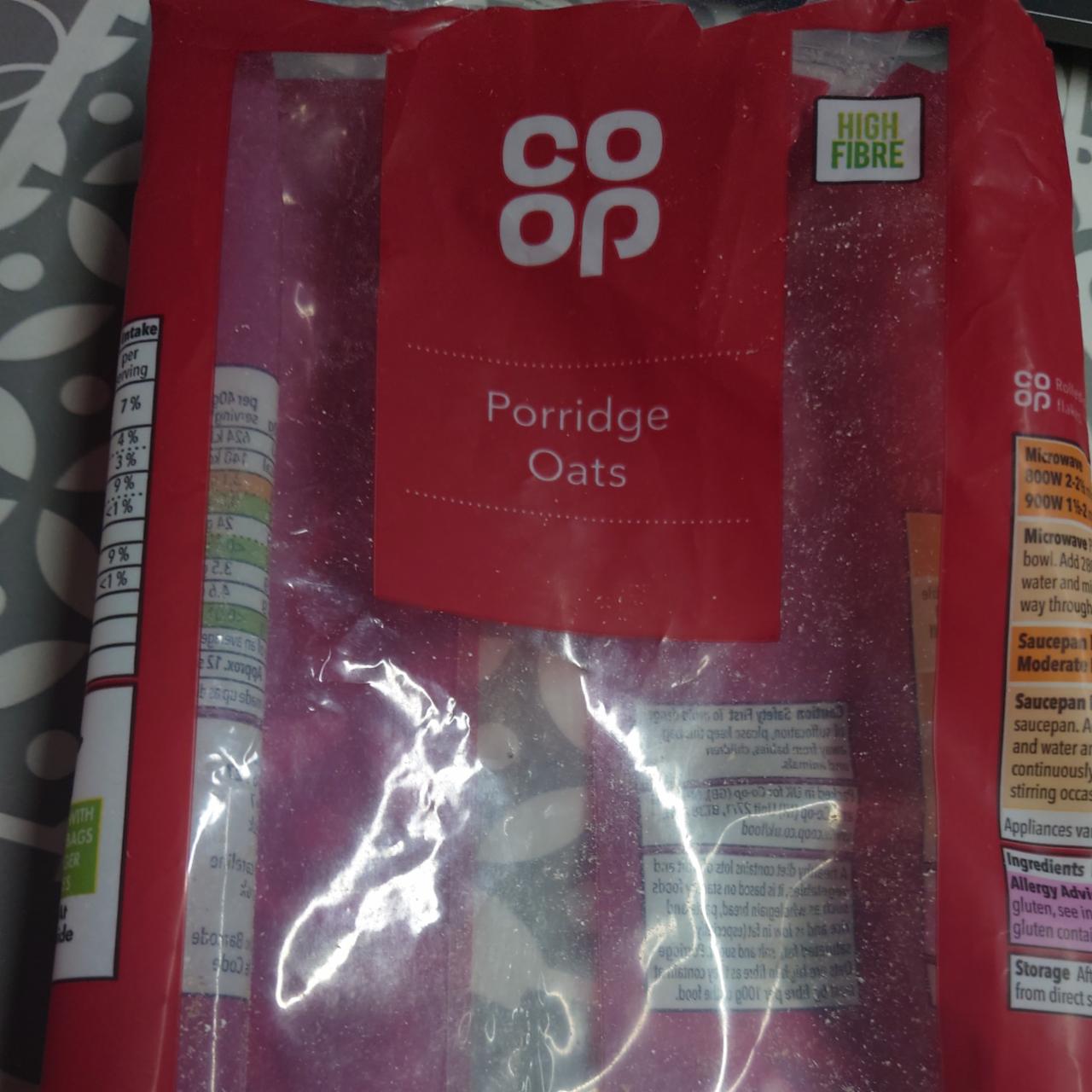 Fotografie - Porridge Oats Coop