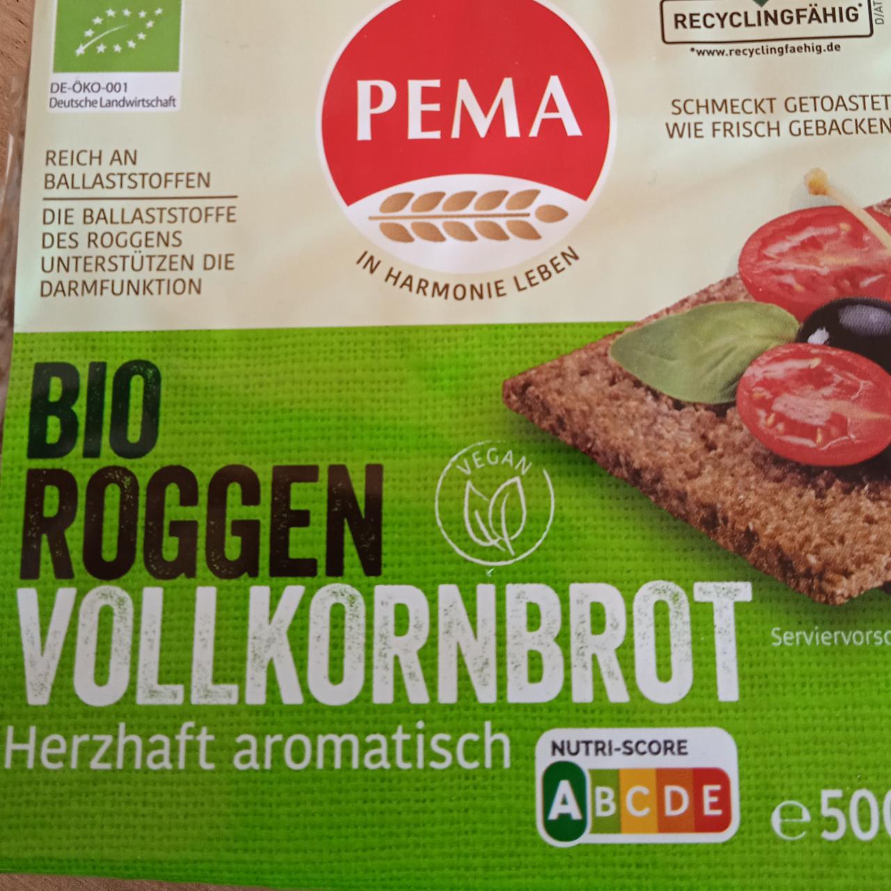 Fotografie - Bio Roggen Vollkornbrot Pema